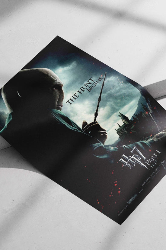 Voldemort from the Harry Potter franchise Main Subject: Voldemort from the Harry Potter franchise Matte poster print —