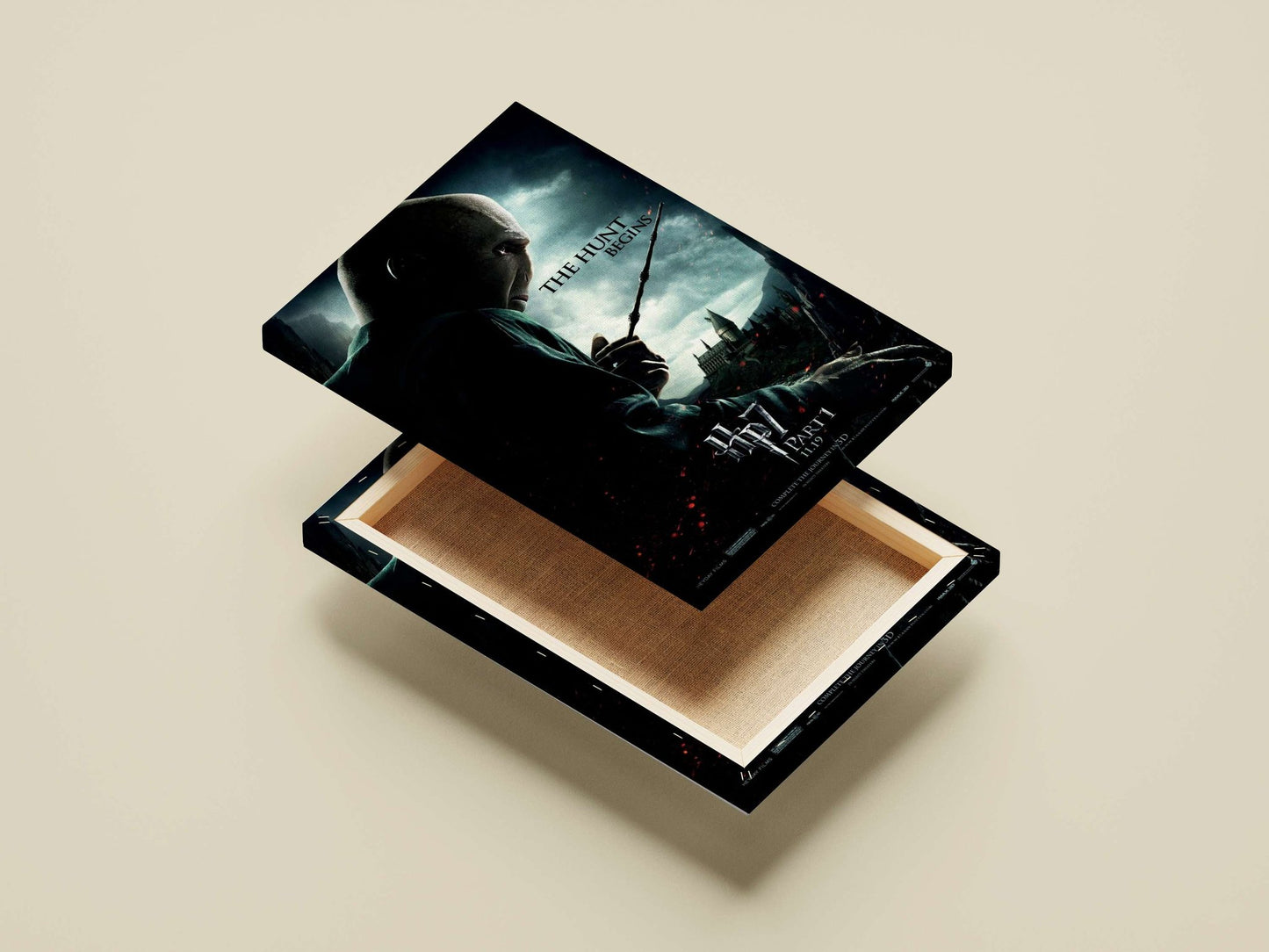 Voldemort from the Harry Potter franchise Main Subject: Voldemort from the Harry Potter franchise Canvas wall art —
