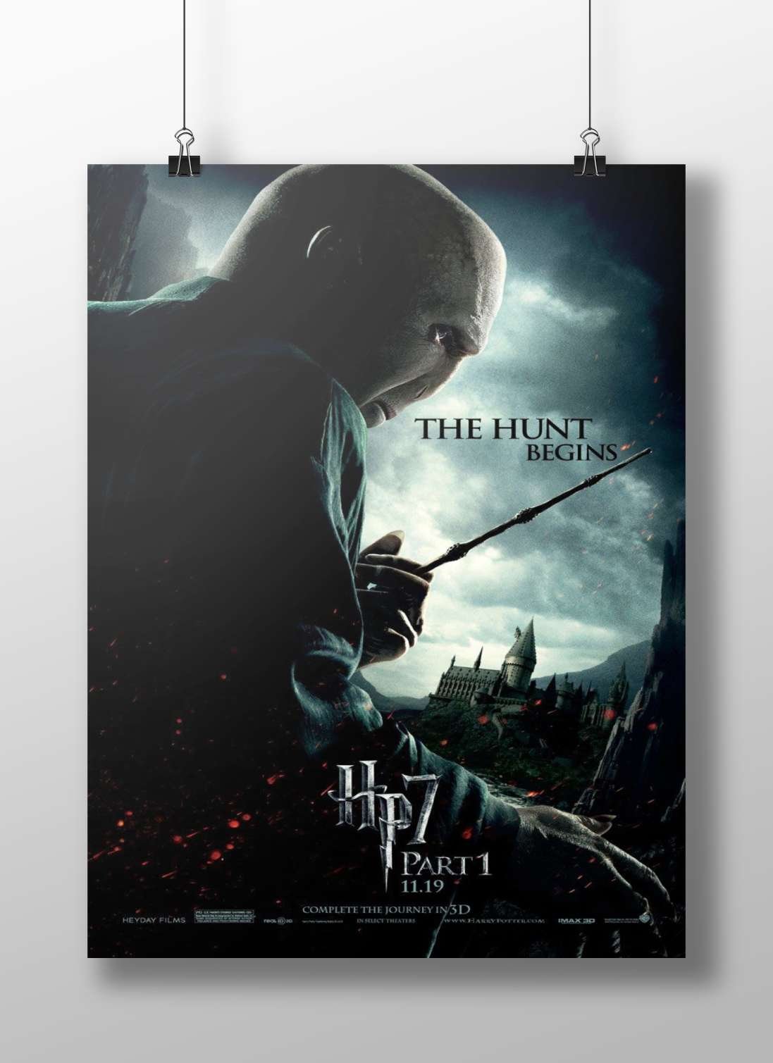 Voldemort from the Harry Potter franchise Main Subject: Voldemort from the Harry Potter franchise Matte BoizzBoard rigid