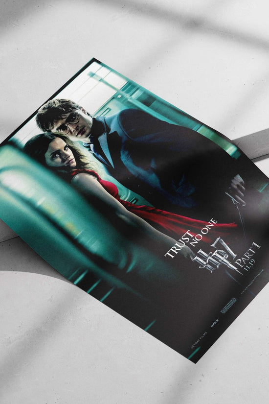 Emma Watson (as Hermione) and Daniel Radcliffe (as Harry Potter) from the Harry Potter franchise Main Subject: Emma Watson