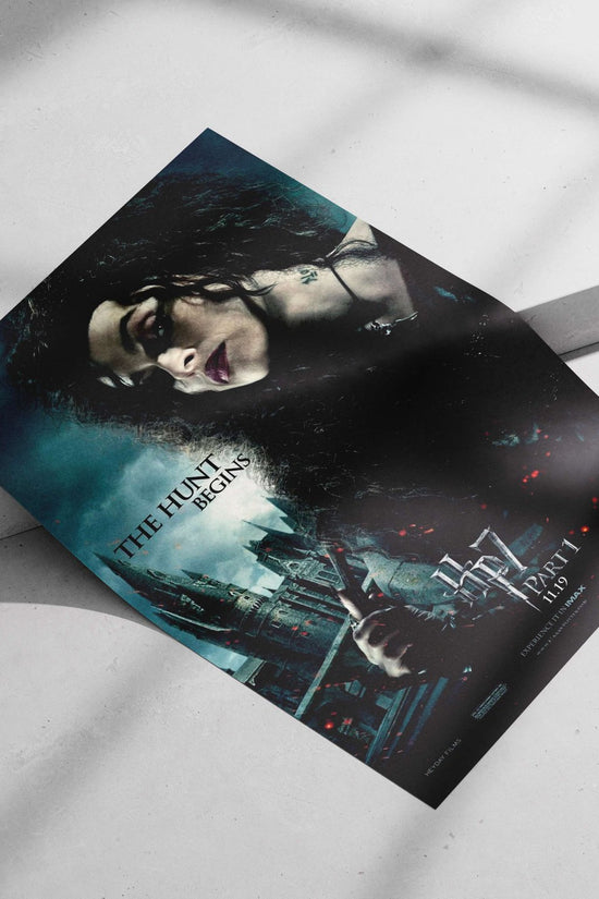 Bellatrix Lestrange from the Harry Potter franchise Main Subject: Bellatrix Lestrange from the Harry Potter franchise Matte