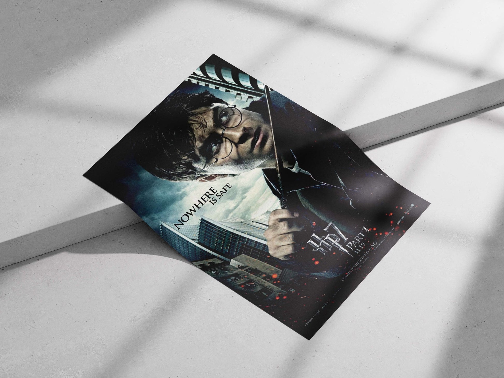 Harry Potter (from the Harry Potter franchise) Main Subject: Harry Potter (from the Harry Potter franchise) Matte poster