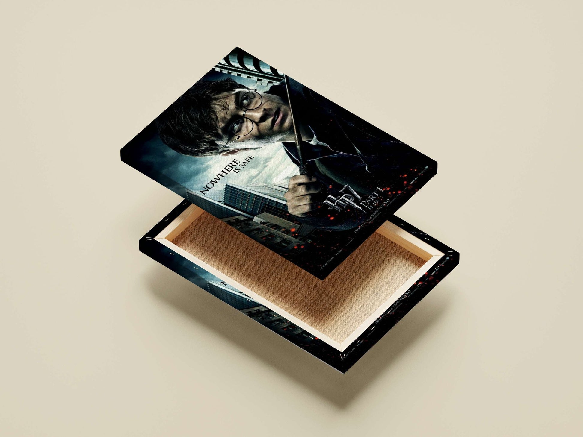Harry Potter (from the Harry Potter franchise) Main Subject: Harry Potter (from the Harry Potter franchise) Canvas wall art