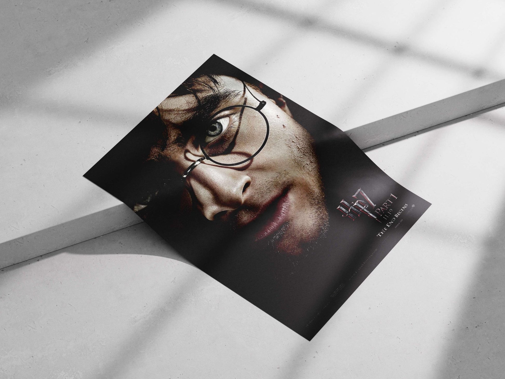 Harry Potter (from the Harry Potter franchise) Main Subject: Harry Potter (from the Harry Potter franchise) Matte poster