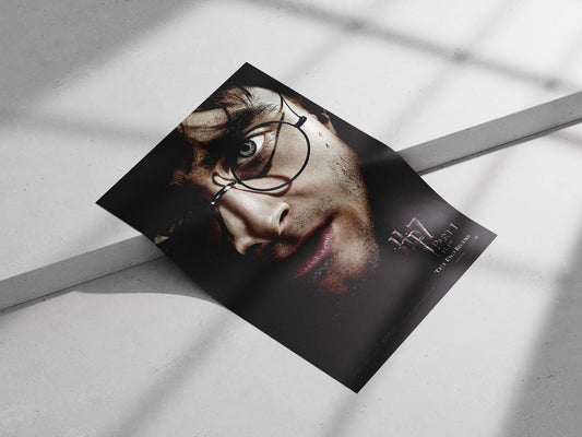 Harry Potter (from the Harry Potter franchise) Main Subject: Harry Potter (from the Harry Potter franchise) Matte poster