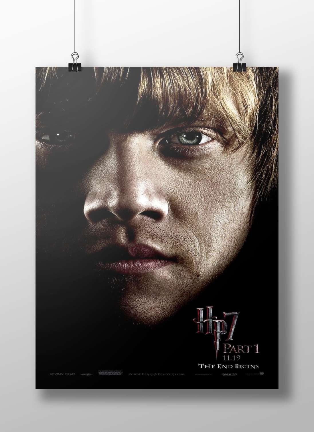 Harry Potter Main Subject: Harry Potter Matte BoizzBoard rigid print — Bollywood wall art India | PosterBoizz