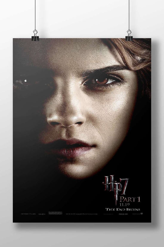 Hermione Granger (from Harry Potter franchise, specifically Part 1 of Deathly Hallows) Main Subject: Hermione Granger (from