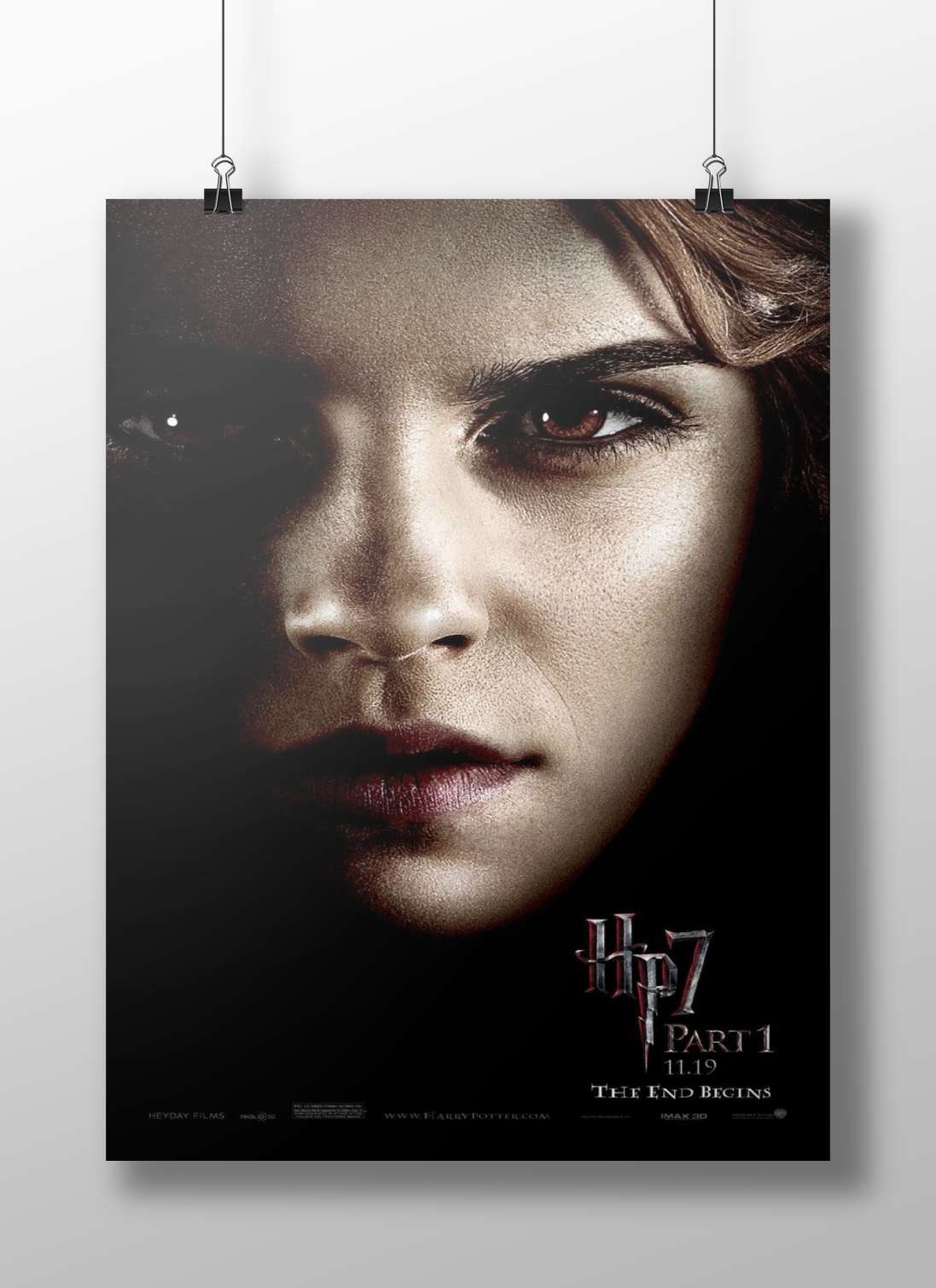 Hermione Granger (from Harry Potter franchise, specifically Part 1 of Deathly Hallows) Main Subject: Hermione Granger (from