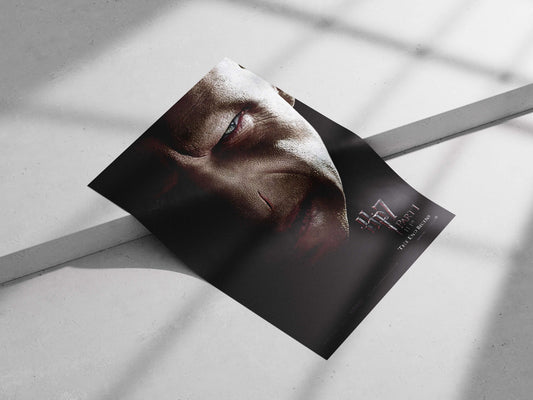 Lord Voldemort (Harry Potter franchise) Main Subject: Lord Voldemort (Harry Potter franchise) Matte poster print — Anime