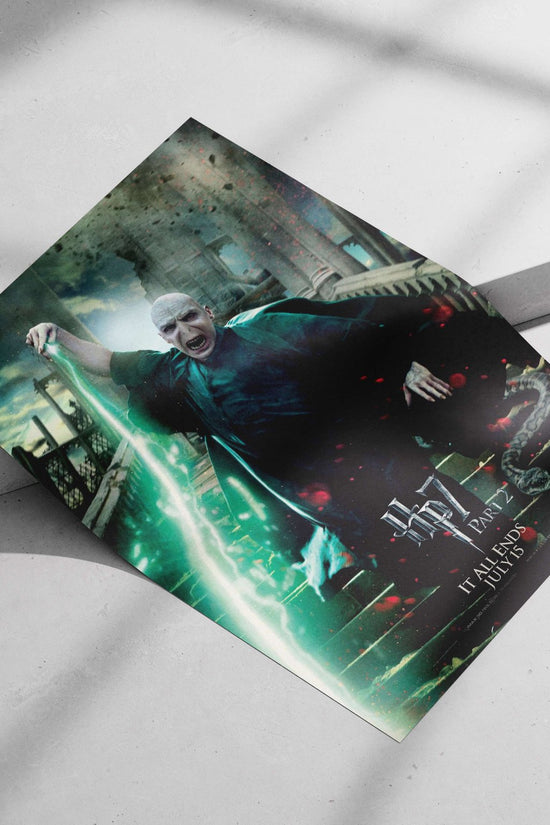 Lord Voldemort from the Harry Potter franchise (specifically Harry Potter and the Deathly Hallows Part 2) Main Subject: Lord