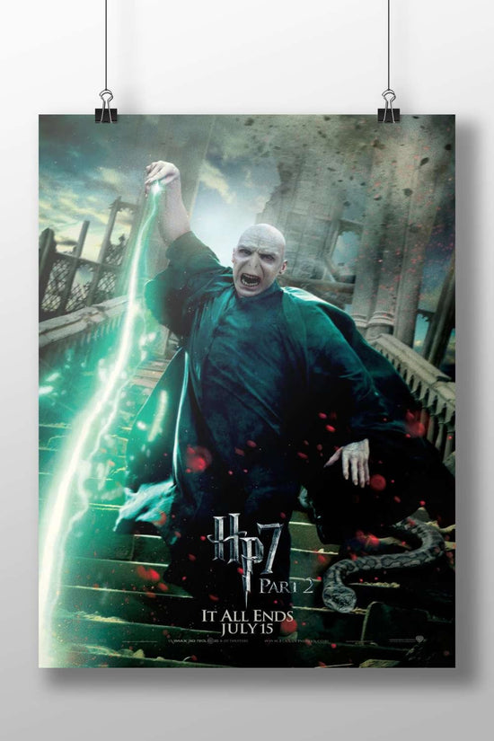 Lord Voldemort from the Harry Potter franchise (specifically Harry Potter and the Deathly Hallows Part 2) Main Subject: Lord