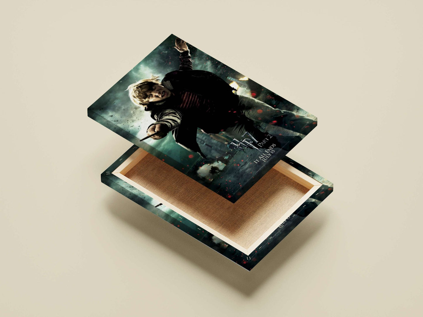 Harry Potter Main Subject: Harry Potter Canvas wall art — Bollywood wall art India | PosterBoizz