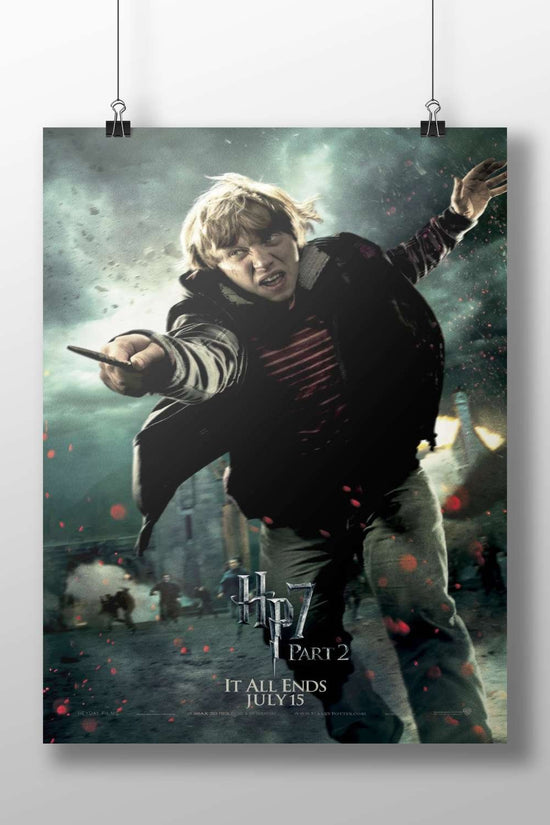 Harry Potter Main Subject: Harry Potter Matte BoizzBoard rigid print — Bollywood wall art India | PosterBoizz