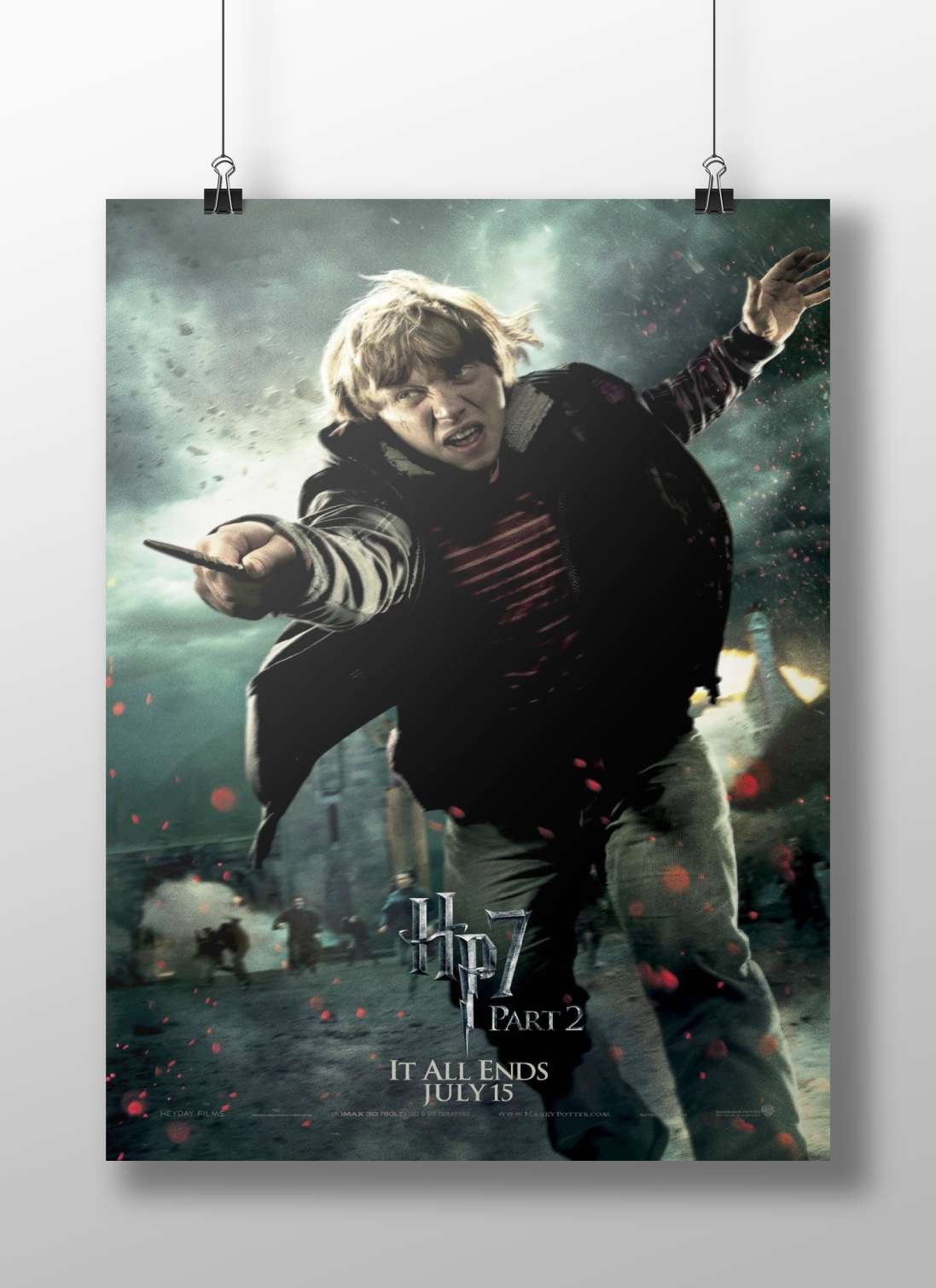 Harry Potter Main Subject: Harry Potter Matte BoizzBoard rigid print — Bollywood wall art India | PosterBoizz