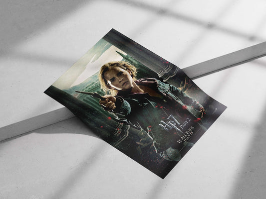 Hermione Granger (Harry Potter franchise) Main Subject: Hermione Granger (Harry Potter franchise) Matte poster print —