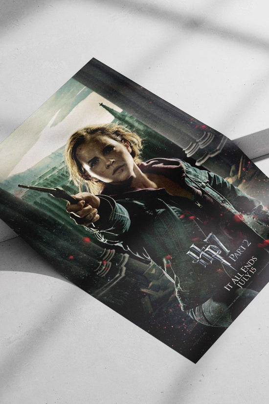 Hermione Granger (Harry Potter franchise) Main Subject: Hermione Granger (Harry Potter franchise) Matte poster print —