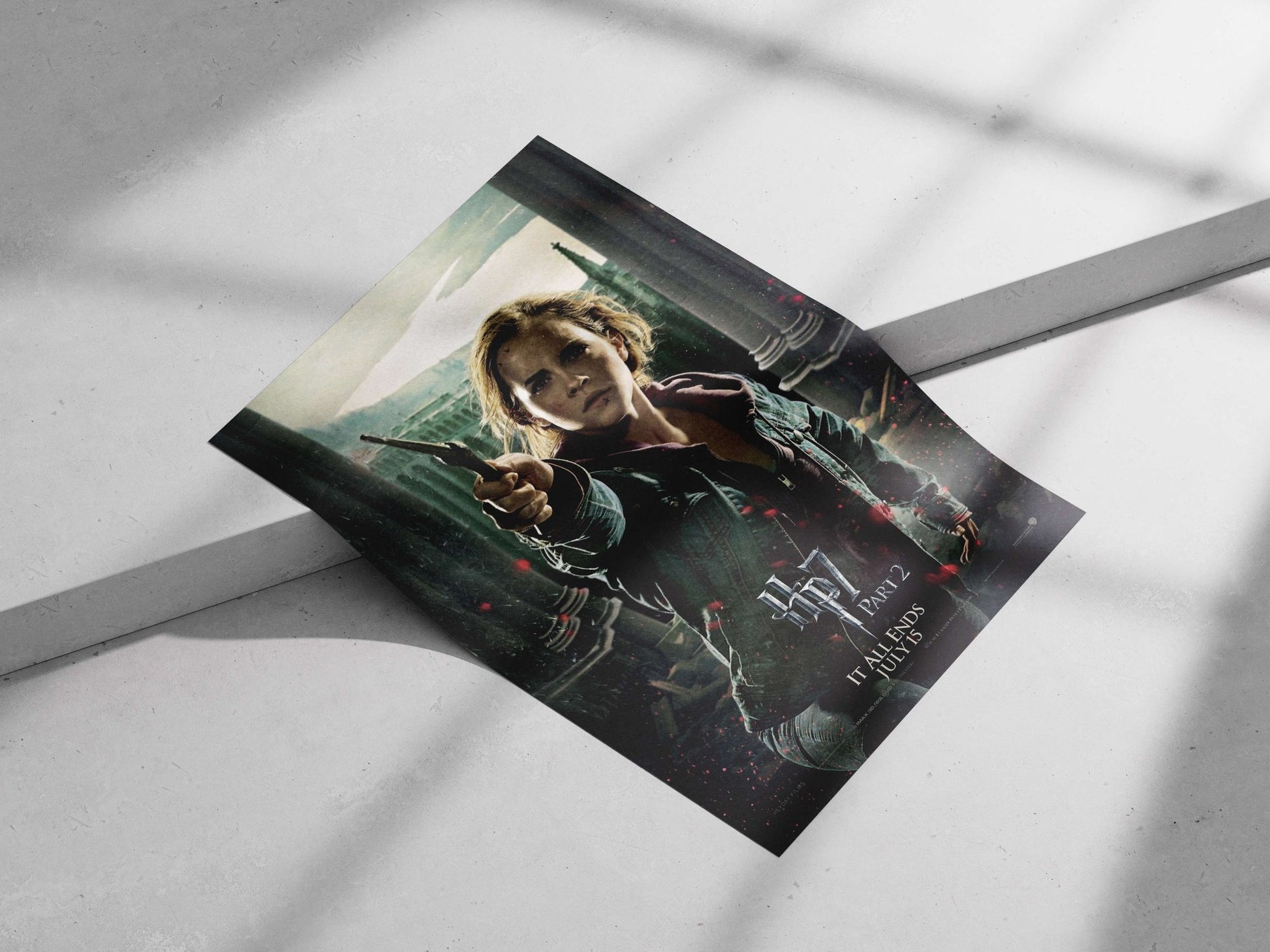 Hermione Granger (Harry Potter franchise) Main Subject: Hermione Granger (Harry Potter franchise) Matte poster print —