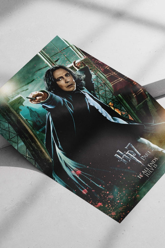 Severus Snape (Harry Potter franchise) Main Subject: Severus Snape (Harry Potter franchise) Matte poster print — Hollywood