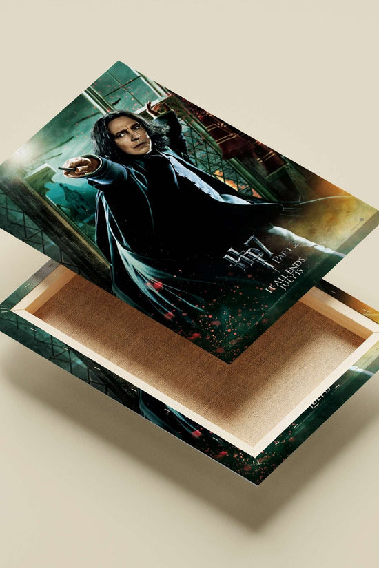 Severus Snape (Harry Potter franchise) Main Subject: Severus Snape (Harry Potter franchise) Canvas wall art — Hollywood wall
