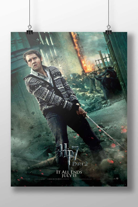 Neville Longbottom from the Harry Potter franchise Main Subject: Neville Longbottom from the Harry Potter franchise Matte
