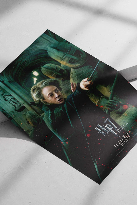 Minerva McGonagall from the Harry Potter franchise Main Subject: Minerva McGonagall from the Harry Potter franchise Matte