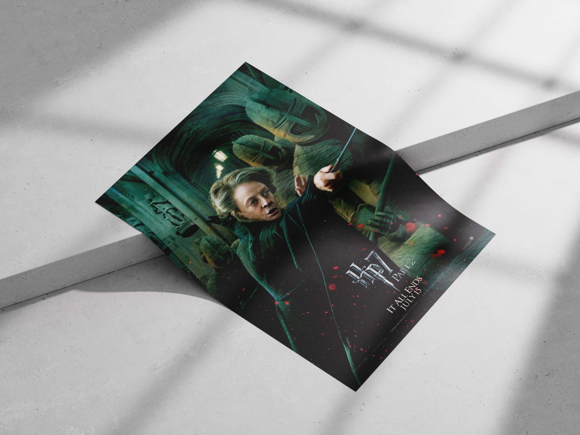Minerva McGonagall from the Harry Potter franchise Main Subject: Minerva McGonagall from the Harry Potter franchise Matte