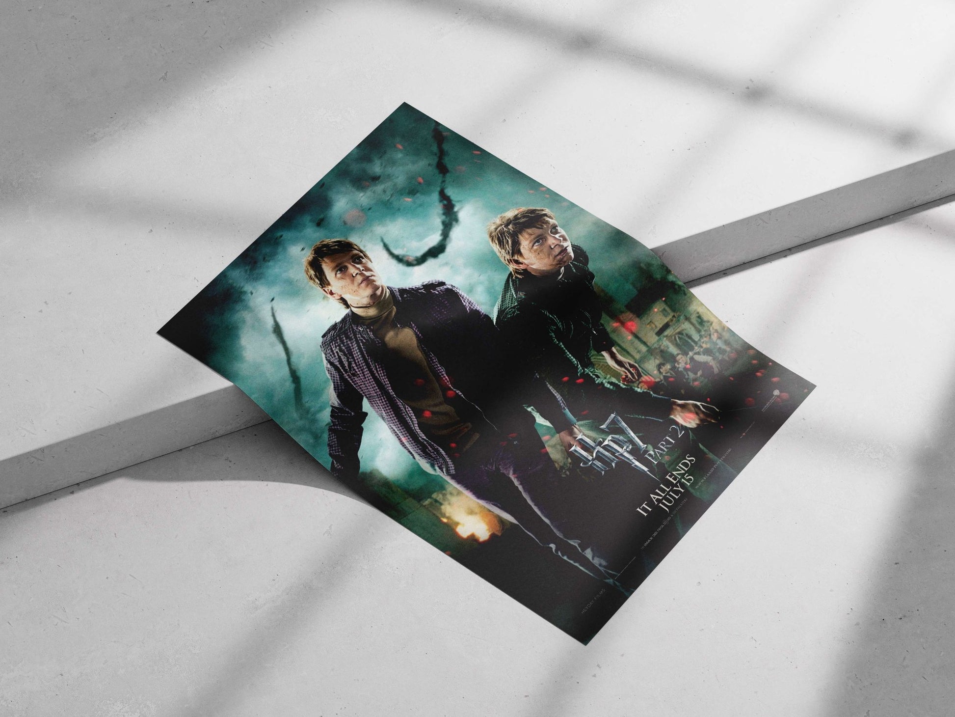 Harry Potter franchise (specifically "Harry Potter and the Deathly Hallows Part 2") Main Subject: Harry Potter franchise