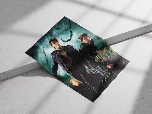 Harry Potter franchise (specifically "Harry Potter and the Deathly Hallows Part 2") Main Subject: Harry Potter franchise