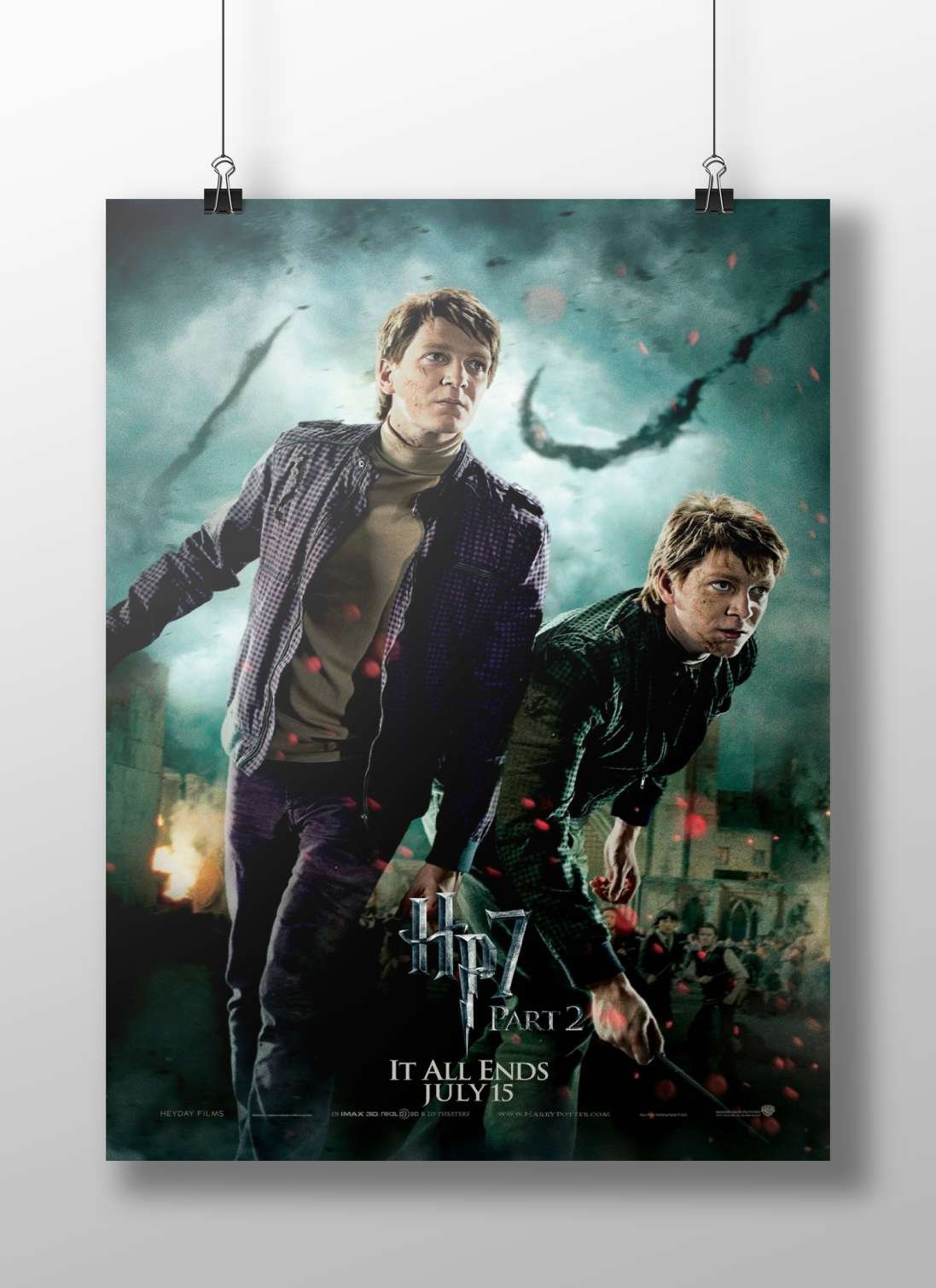 Harry Potter franchise (specifically "Harry Potter and the Deathly Hallows Part 2") Main Subject: Harry Potter franchise
