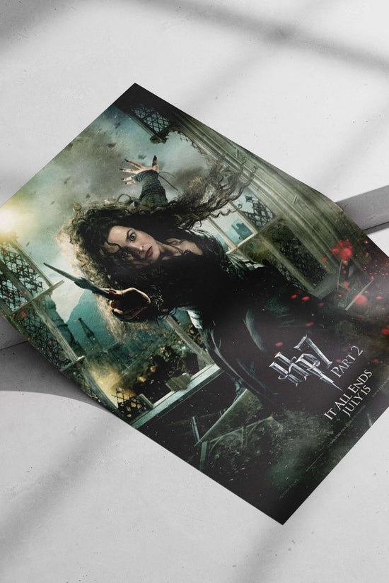 Bellatrix Lestrange from the Harry Potter franchise Main Subject: Bellatrix Lestrange from the Harry Potter franchise Matte