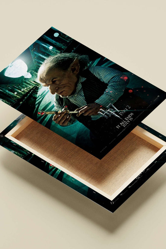 Albus Dumbledore from the Harry Potter franchise Main Subject: Albus Dumbledore from the Harry Potter franchise Canvas wall