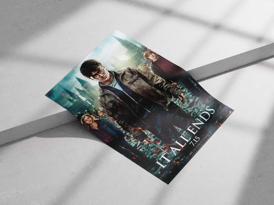 Harry Potter franchise Main Subject: Harry Potter franchise Matte poster print — Superhero wall art India | PosterBoizz