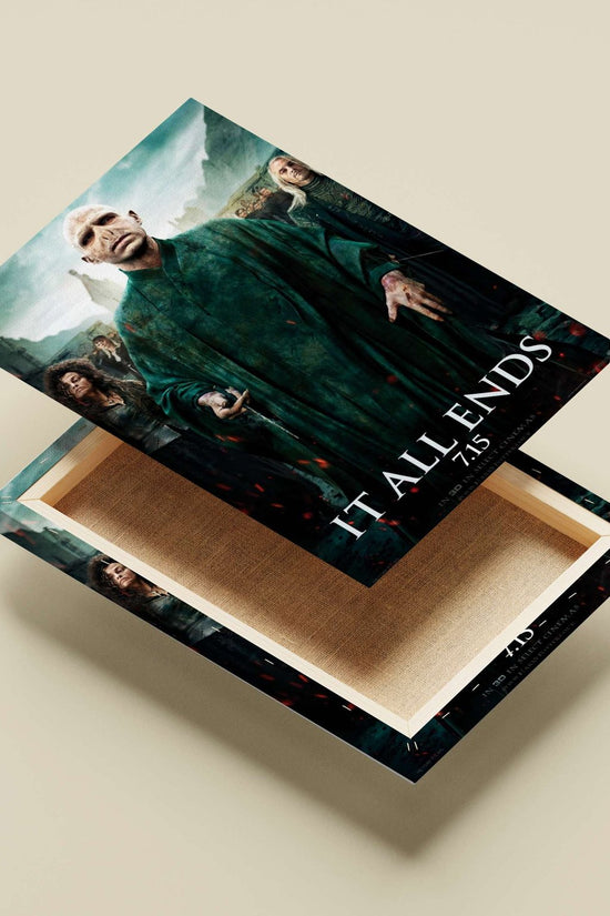 Lord Voldemort (Harry Potter franchise) Main Subject: Lord Voldemort (Harry Potter franchise) Canvas wall art — Superhero