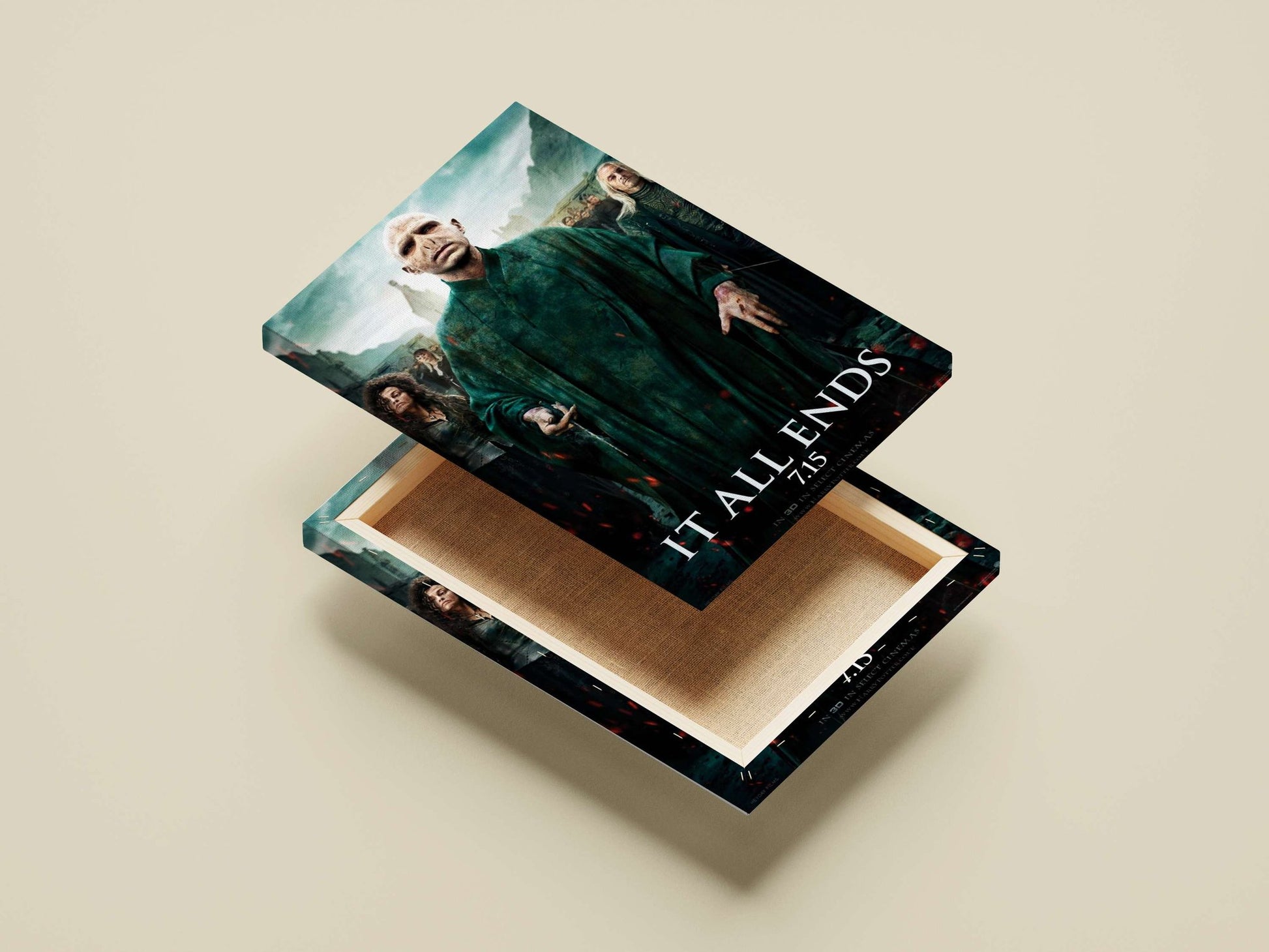 Lord Voldemort (Harry Potter franchise) Main Subject: Lord Voldemort (Harry Potter franchise) Canvas wall art — Superhero