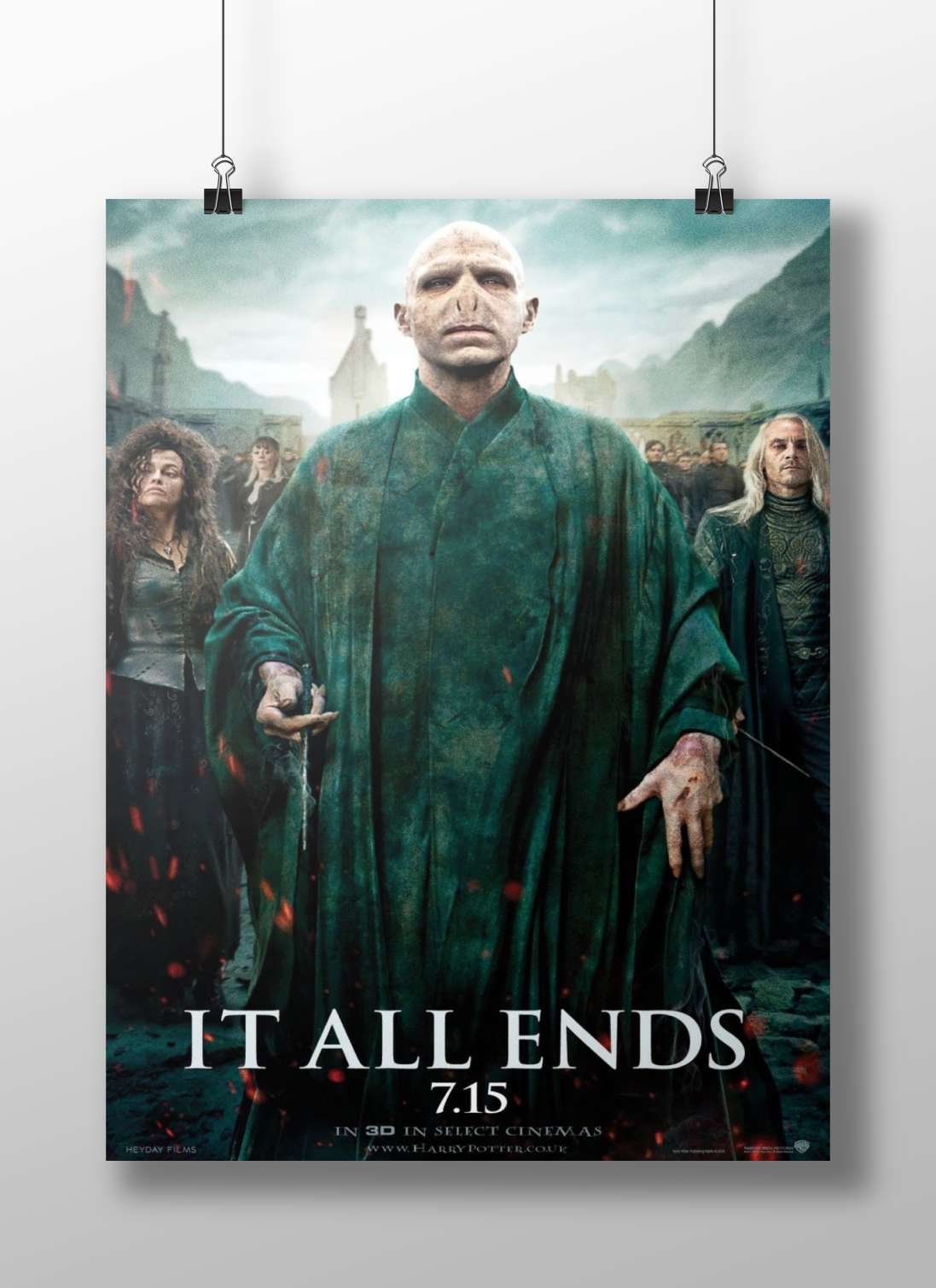 Lord Voldemort (Harry Potter franchise) Main Subject: Lord Voldemort (Harry Potter franchise) Matte BoizzBoard rigid print —