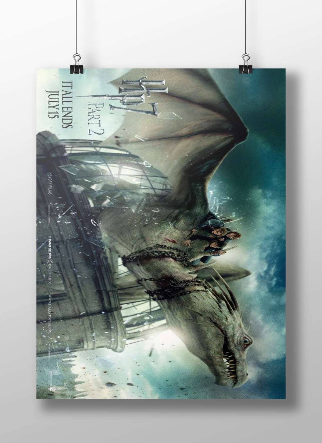 Hungarian Horntail dragon (Harry Potter franchise) Main Subject: Hungarian Horntail dragon (Harry Potter franchise) Matte