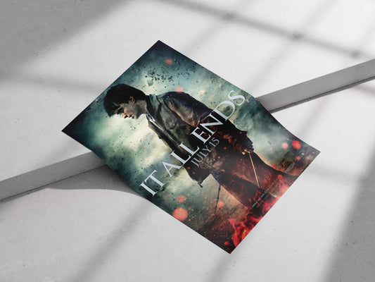 Harry Potter Main Subject: Harry Potter Matte poster print — Hollywood wall art India | PosterBoizz