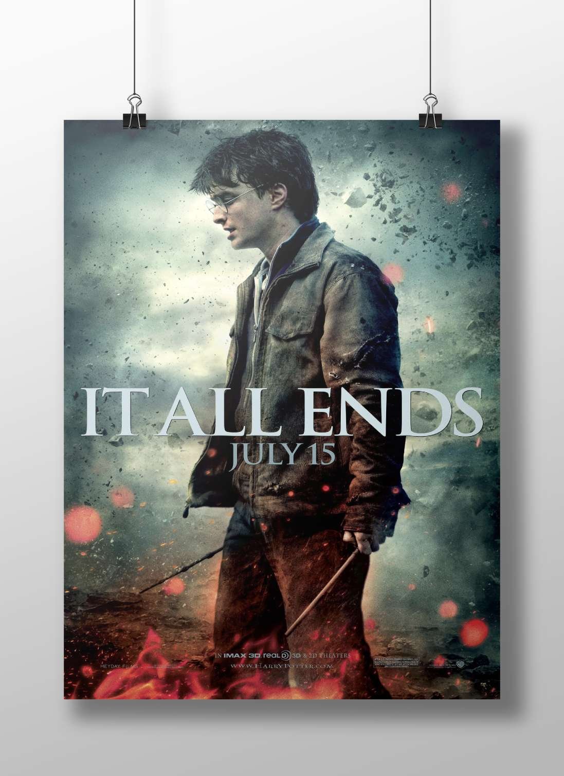Harry Potter Main Subject: Harry Potter Matte BoizzBoard rigid print — Hollywood wall art India | PosterBoizz