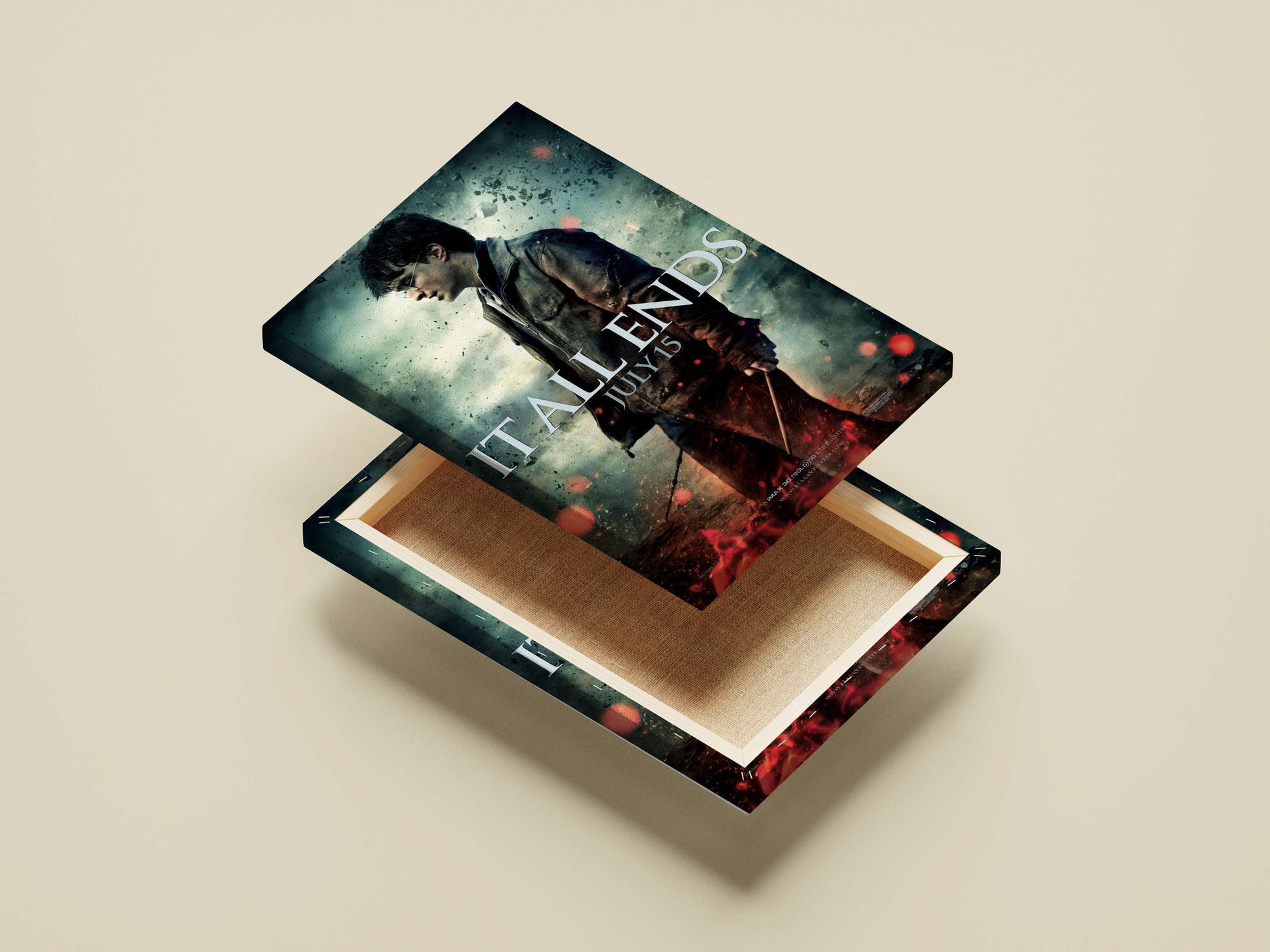 Harry Potter Main Subject: Harry Potter Canvas wall art — Hollywood wall art India | PosterBoizz