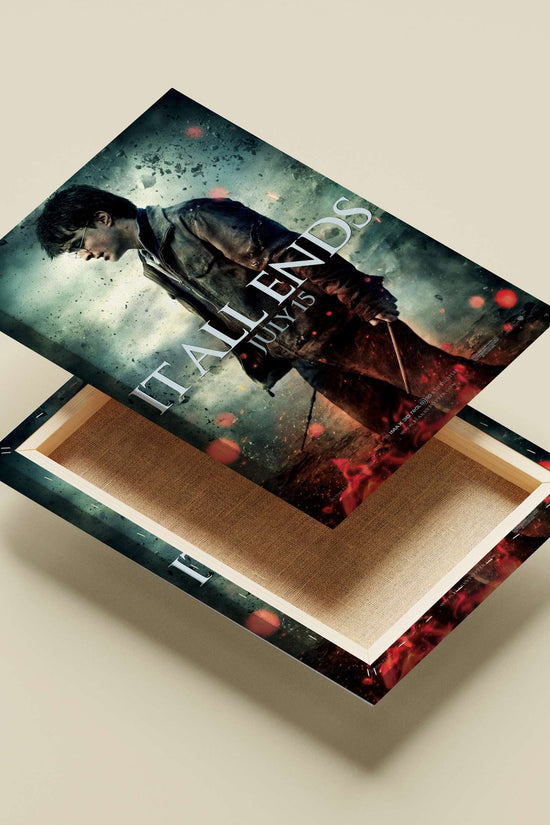 Harry Potter Main Subject: Harry Potter Canvas wall art — Hollywood wall art India | PosterBoizz