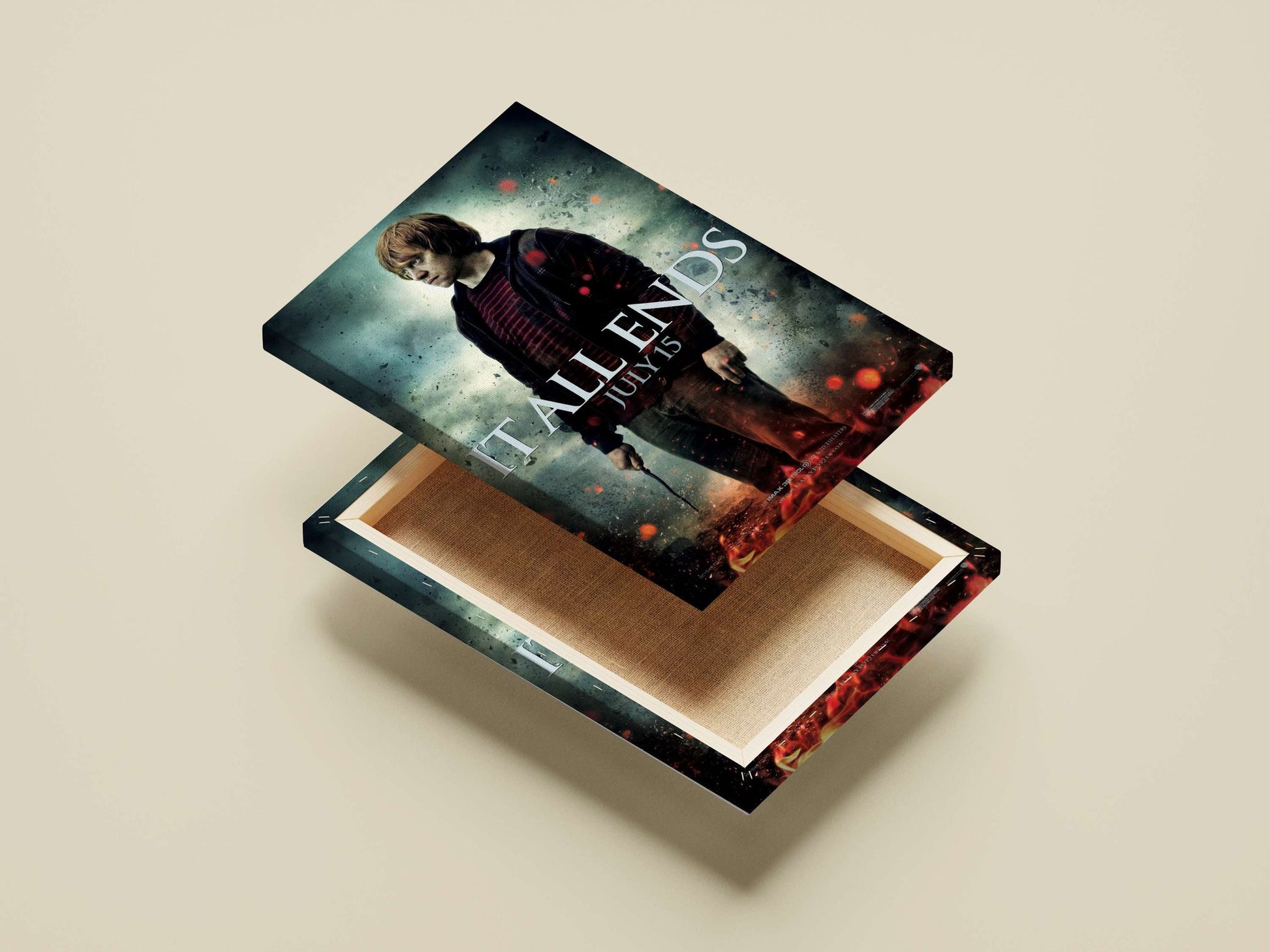 Bill Denbrough from the "It" franchise Main Subject: Bill Denbrough from the "It" franchise Canvas wall art — Superhero wall