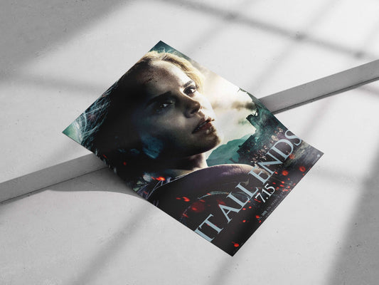 Hermione Granger (Harry Potter franchise) Main Subject: Hermione Granger (Harry Potter franchise) Matte poster print —