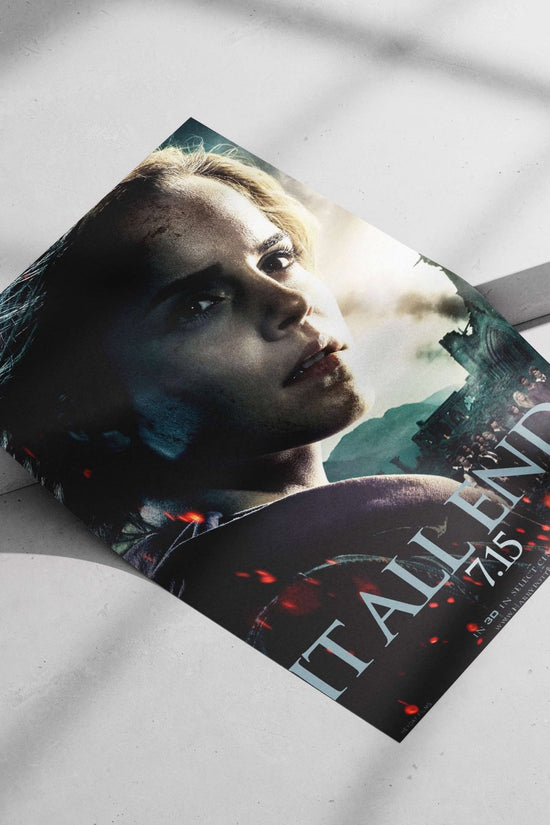 Hermione Granger (Harry Potter franchise) Main Subject: Hermione Granger (Harry Potter franchise) Matte poster print —