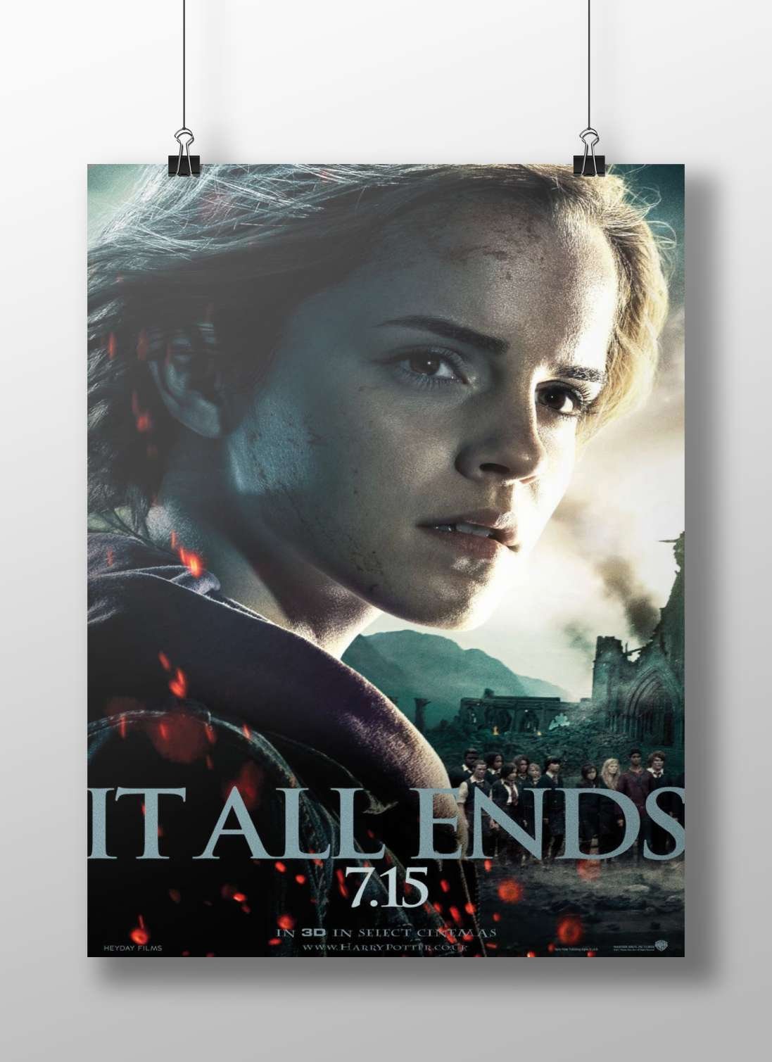 Hermione Granger (Harry Potter franchise) Main Subject: Hermione Granger (Harry Potter franchise) Matte BoizzBoard rigid