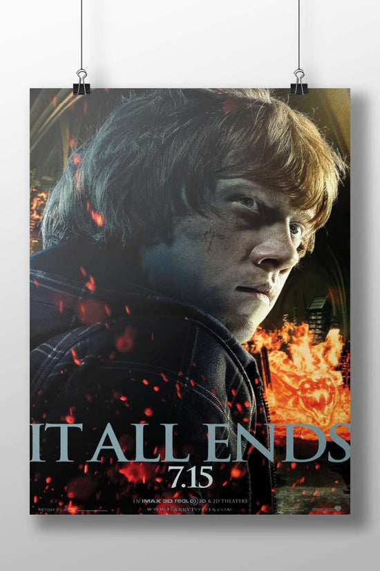 Ron Weasley from the Harry Potter franchise Main Subject: Ron Weasley from the Harry Potter franchise Matte BoizzBoard rigid