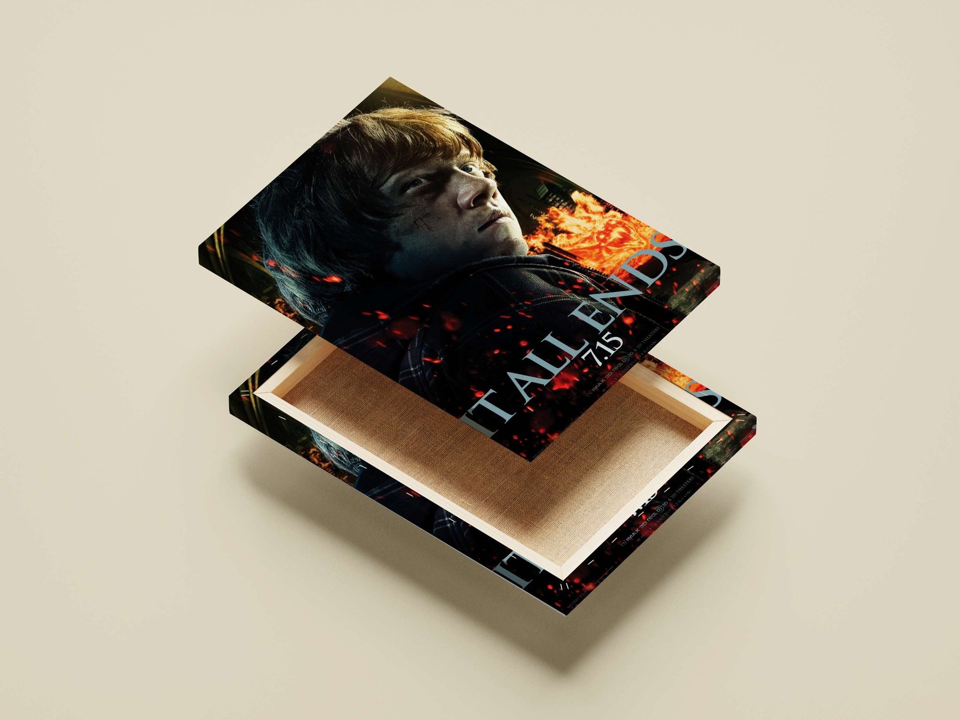 Ron Weasley from the Harry Potter franchise Main Subject: Ron Weasley from the Harry Potter franchise Canvas wall art —