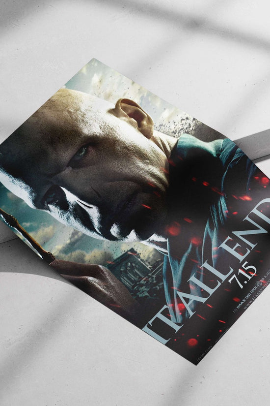 Lord Voldemort from the Harry Potter franchise Main Subject: Lord Voldemort from the Harry Potter franchise Matte poster
