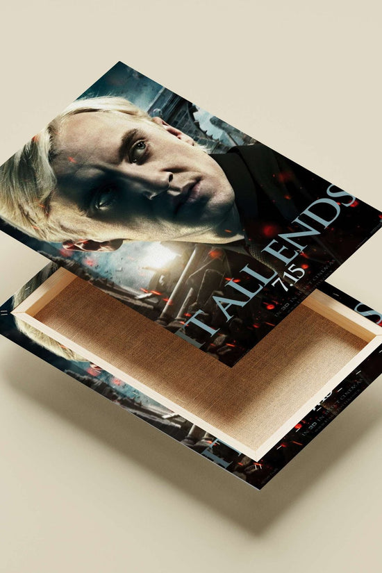 Draco Malfoy from the Harry Potter franchise Main Subject: Draco Malfoy from the Harry Potter franchise Canvas wall art —