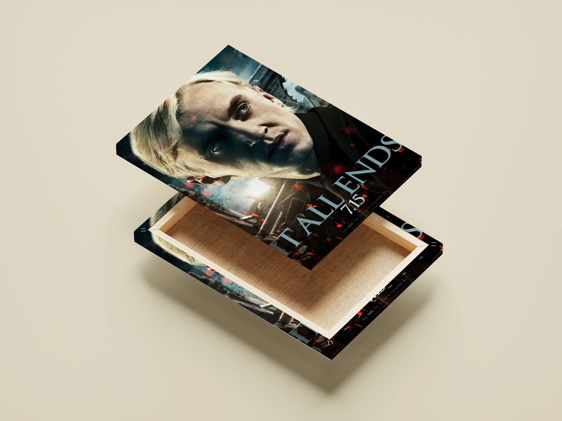 Draco Malfoy from the Harry Potter franchise Main Subject: Draco Malfoy from the Harry Potter franchise Canvas wall art —