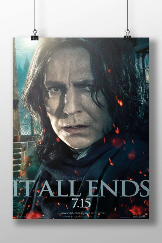 Severus Snape from the Harry Potter franchise Main Subject: Severus Snape from the Harry Potter franchise Matte BoizzBoard